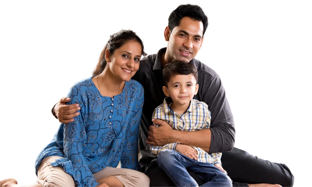 Happy family after Sunnat care at Tirtham Surgical Hospital